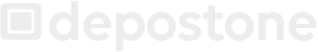 depostone logo white