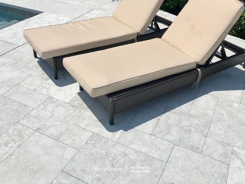 Crema Olive Sandblasted Project