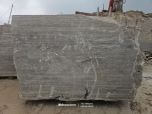 💫 Silver Travertine Block 10855